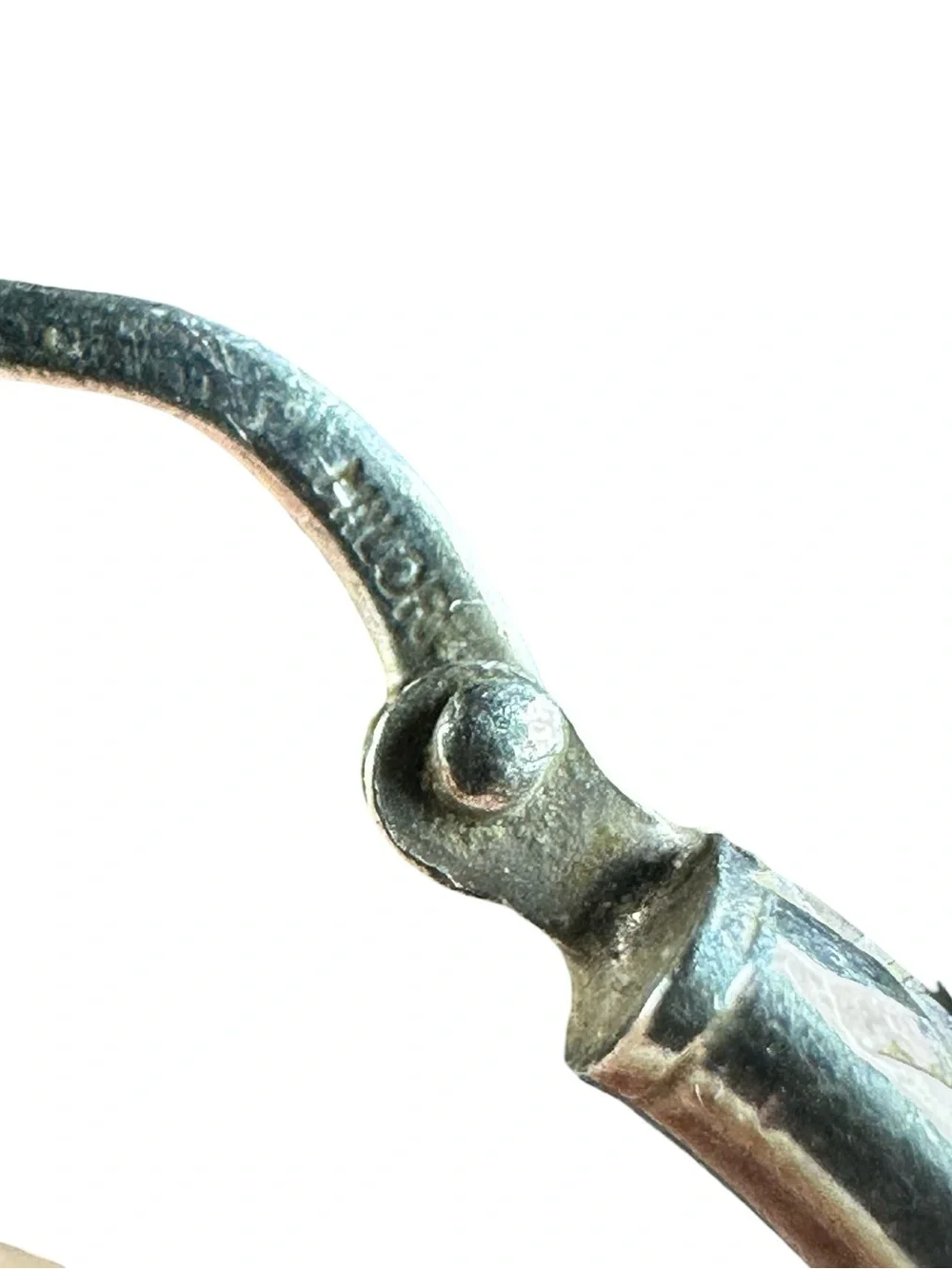 Silver-Tone Textured Hoop Earrings - Silver
